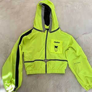 I AM GIA neon windbreaker!
